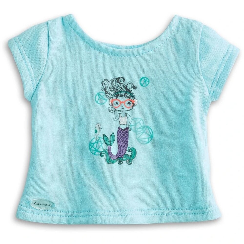 American Girl Mermaid Tee 18" Spring 2018 Modern Mix & Match